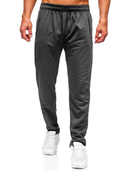 Pantalón de chándal para hombre antracita Bolf JX6323