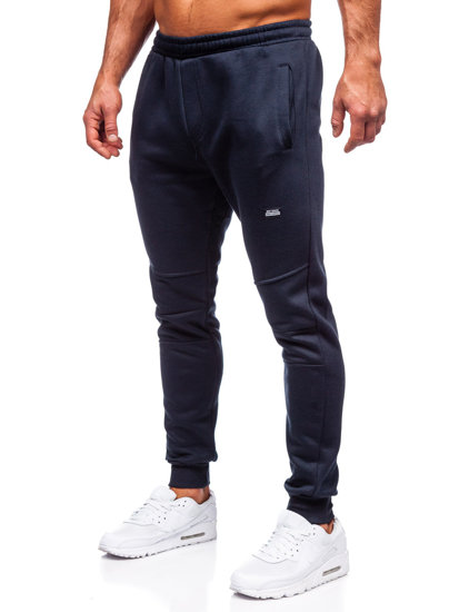 Pantalón de chándal para hombre azul oscuro Bolf KK2231