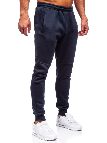 Pantalón de chándal para hombre azul oscuro Bolf KK2231