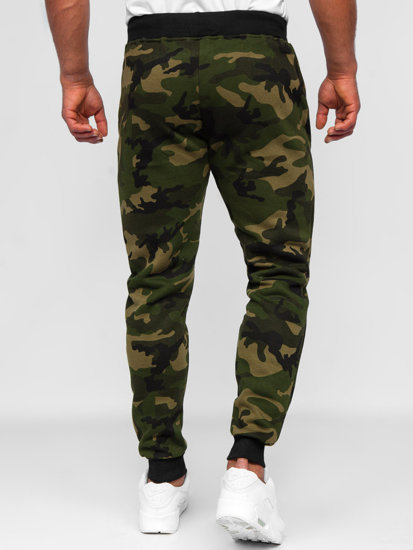 Pantalón de chándal para hombre camuflaje y caqui Bolf KZ15B