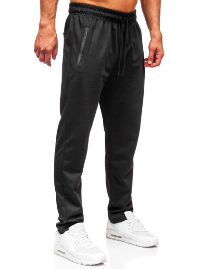 Pantalón de chándal para hombre negro Bolf JX6323