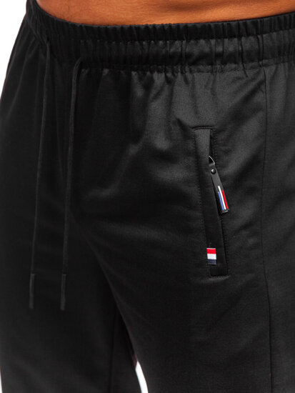 Pantalón de chándal para hombre negro Bolf JX6325