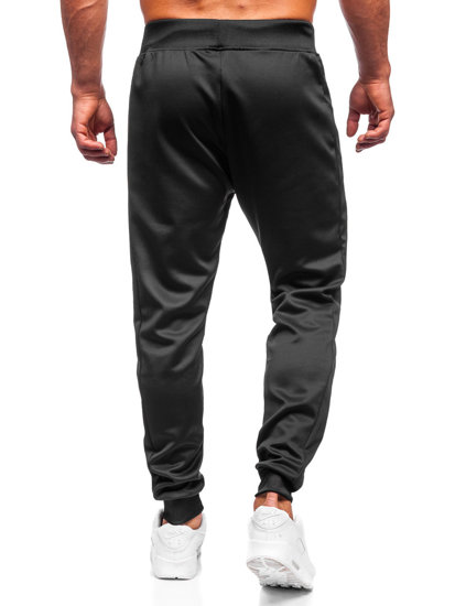 Pantalón de chándal para hombre negro Bolf K10015