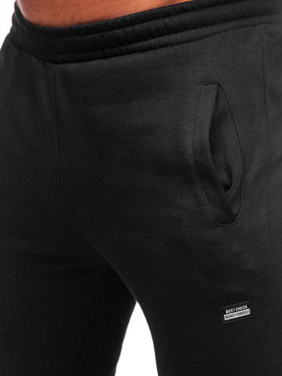 Pantalón de chándal para hombre negro Bolf KK2231