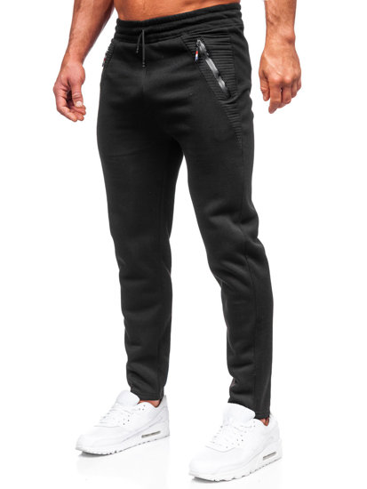 Pantalón de chándal para hombre negro Bolf YK180