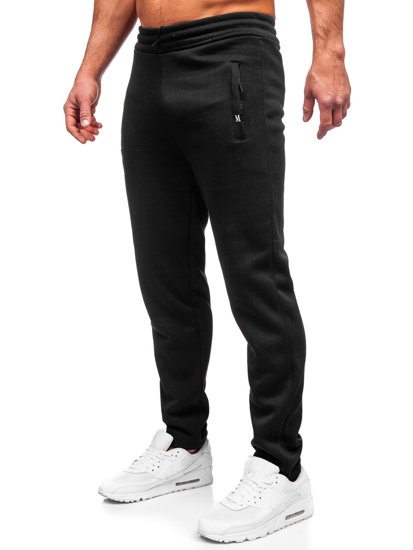 Pantalón de chándal para hombre negro Bolf YK187