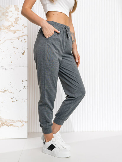 Pantalón de chándal para mujer gris Bolf YY27NM