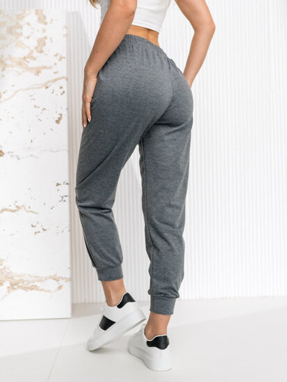 Pantalón de chándal para mujer gris Bolf YY27NM