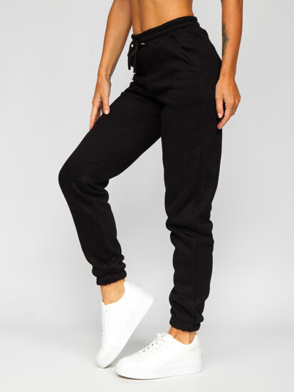 Pantalón de chándal para mujer negro Bolf BL32