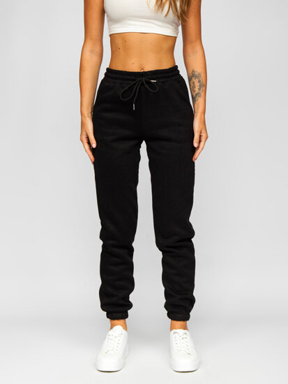 Pantalón de chándal para mujer negro Bolf BL32