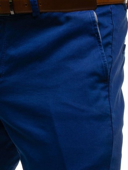 Pantalón de etiqueta para hombre azul Bolf 4326