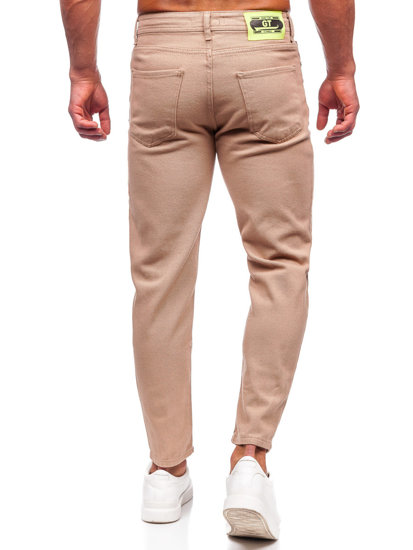 Pantalón de tela para hombre beige Bolf GT