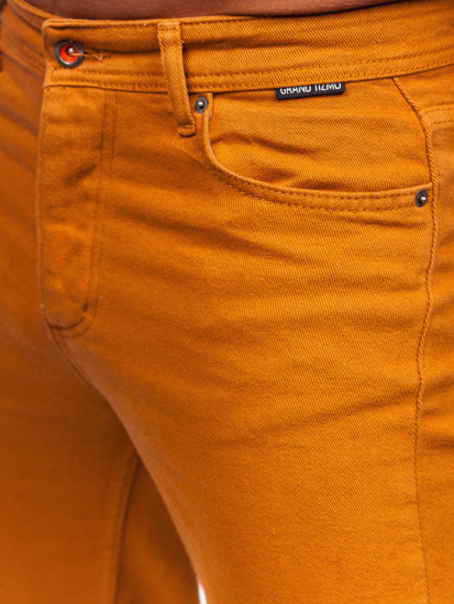 Pantalón de tela para hombre camel Bolf GT