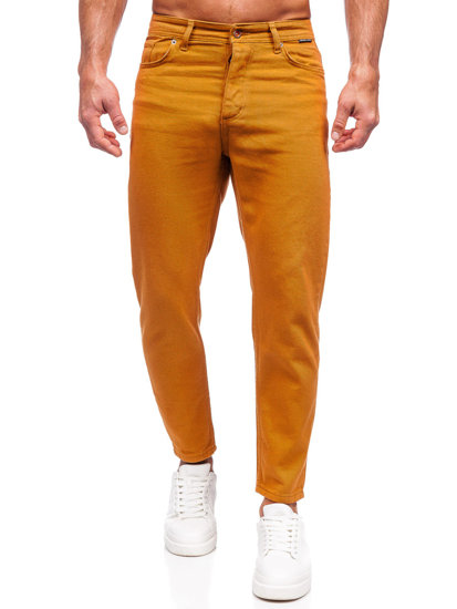 Pantalón de tela para hombre camel Bolf GT