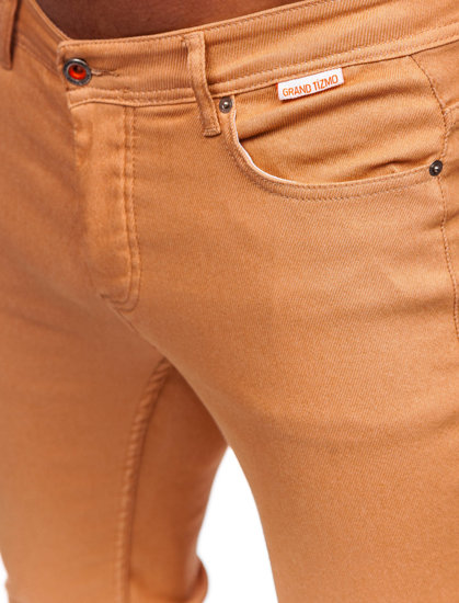 Pantalón de tela para hombre camel Bolf GT-S