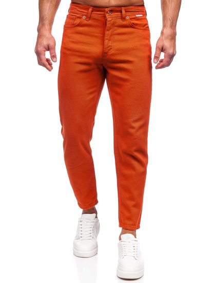 Pantalón de tela para hombre naranja Bolf GT