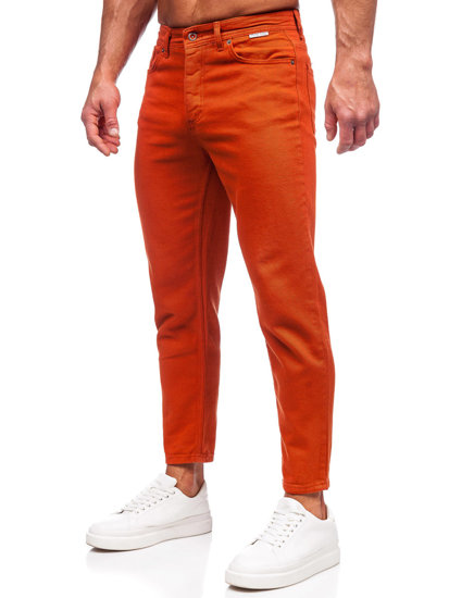 Pantalón de tela para hombre naranja Bolf GT