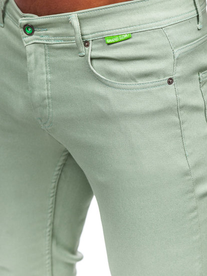 Pantalón de tela para hombre verde Bolf GT-S