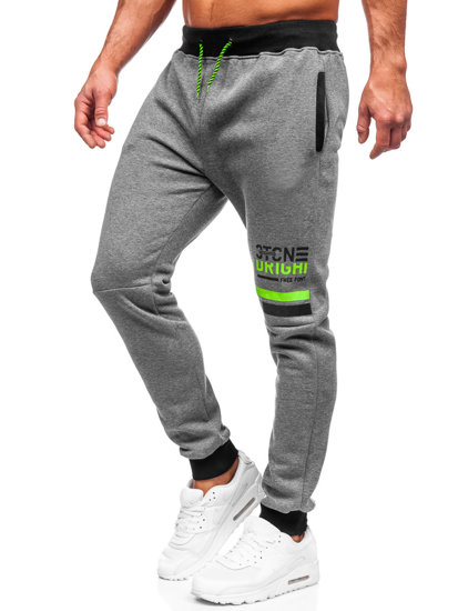 Pantalón deportivo para hombre grafito Bolf AM108