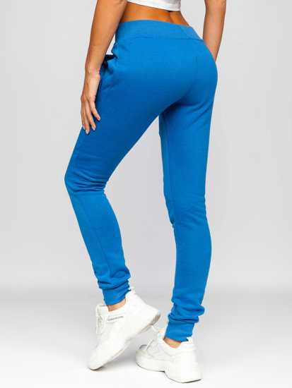 Pantalón deportivo para mujer azul Bolf CK-01