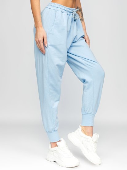 Pantalón deportivo para mujer color azul celeste Denley 0011