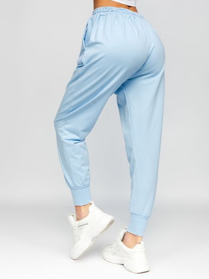 Pantalón deportivo para mujer color azul celeste Denley 0011