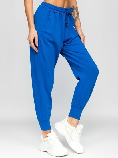 Pantalón deportivo para mujer color cobalto Denley 0011