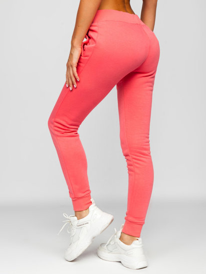 Pantalón deportivo para mujer color rosa claro Bolf CK-01-19