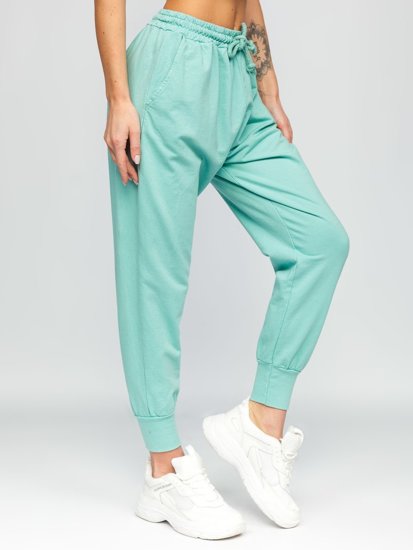 Pantalón deportivo para mujer color verde menta Denley 0011