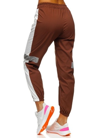 Pantalón deportivo para mujer marrón Bolf Y513