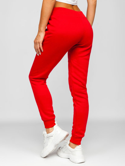 Pantalón deportivo para mujer rojo claro Bolf CK-01