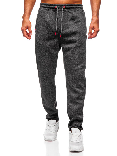 Pantalón forrado de chándal para hombre grafito Bolf Q1105