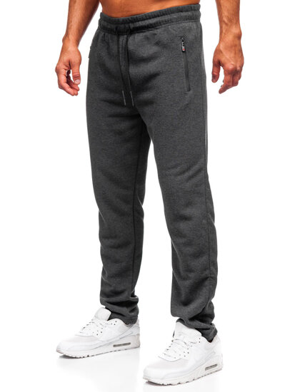 Pantalón grueso de chándal para hombre antracita Bolf JX6279