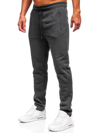 Pantalón grueso de chándal para hombre grafito Bolf JX6212