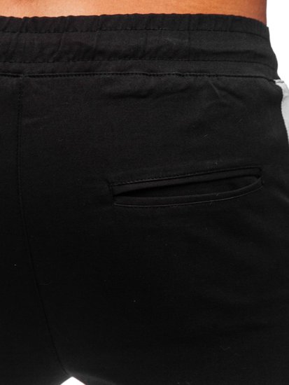 Pantalón jogger cargo para hombre color negro Bolf 0012