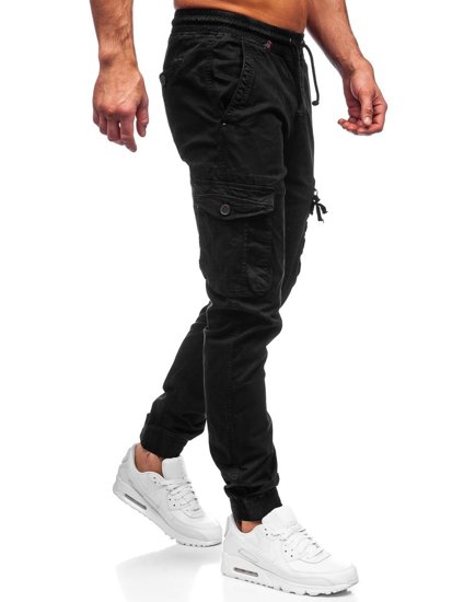 Pantalón jogger cargo para hombre color negro Denley CT6706S0