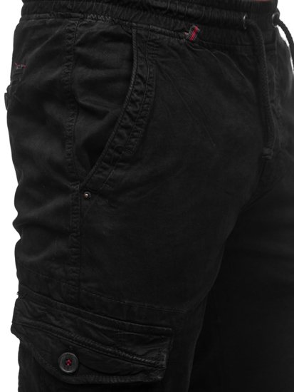 Pantalón jogger cargo para hombre color negro Denley CT6706S0