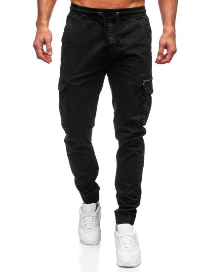 Pantalón jogger cargo para hombre color negro Denley CT6706S0