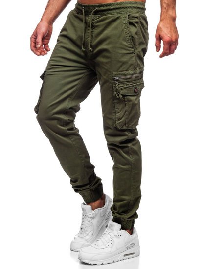 Pantalón jogger cargo para hombre color verde Bolf CT6702