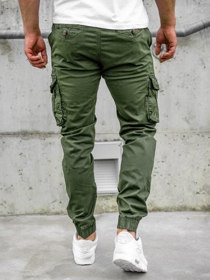 Pantalón jogger cargo para hombre color verde Bolf CT6702