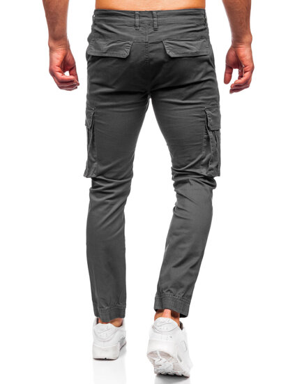 Pantalón jogger cargo para hombre grafito Bolf MP0202GS