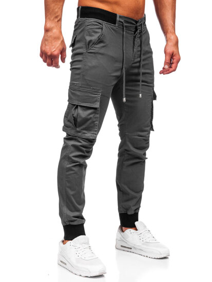 Pantalón jogger cargo para hombre grafito Bolf MP0208GS