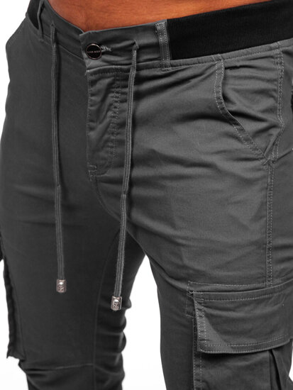 Pantalón jogger cargo para hombre grafito Bolf MP0208GS