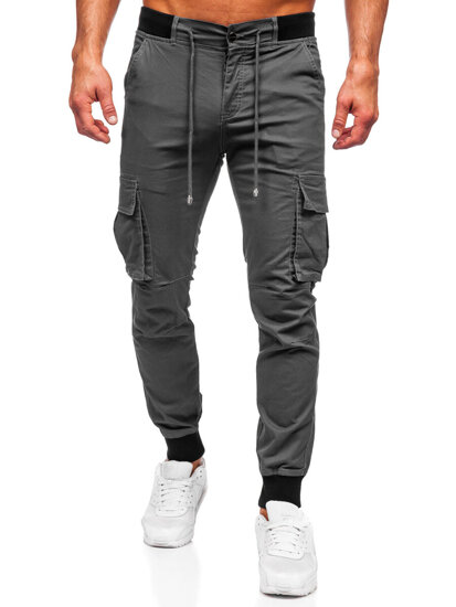 Pantalón jogger cargo para hombre grafito Bolf MP0208GS