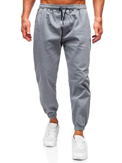 Pantalón jogger cargo para hombre gris Bolf 001