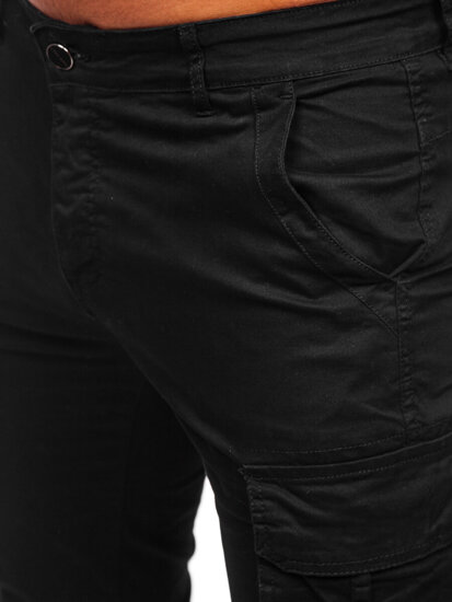 Pantalón jogger cargo para hombre negro Bolf MP0202N