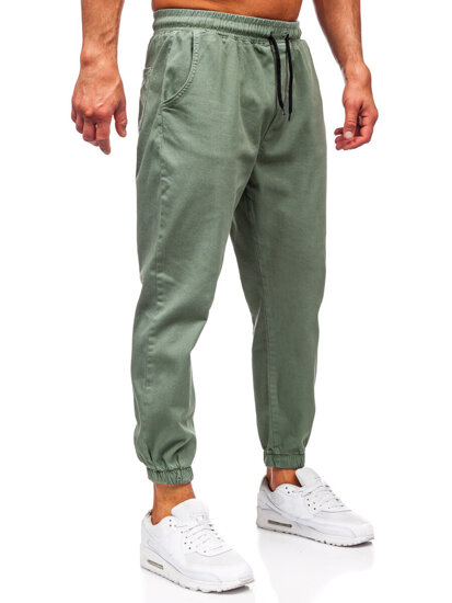 Pantalón jogger cargo para hombre verde Bolf 001