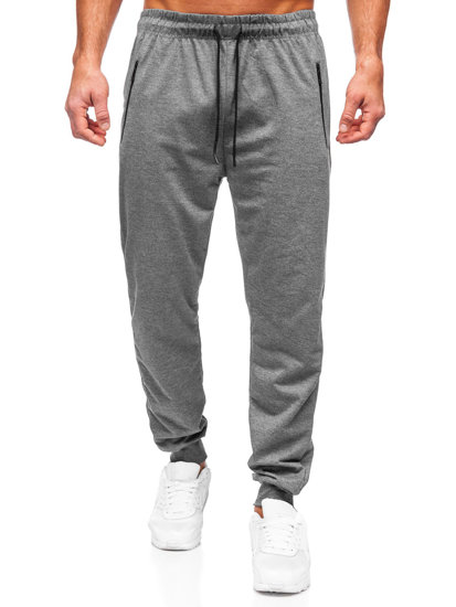 Pantalón jogger de chándal para hombre antracita Bolf JX6105