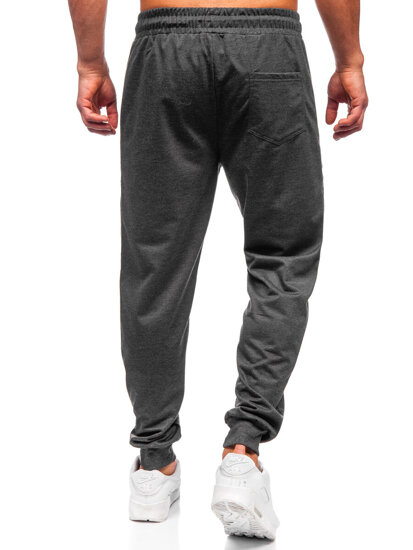 Pantalón jogger de chándal para hombre antracita Bolf JX6333