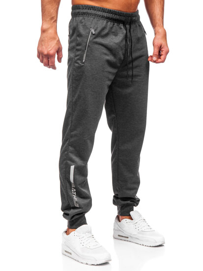 Pantalón jogger de chándal para hombre antracita Bolf JX6338